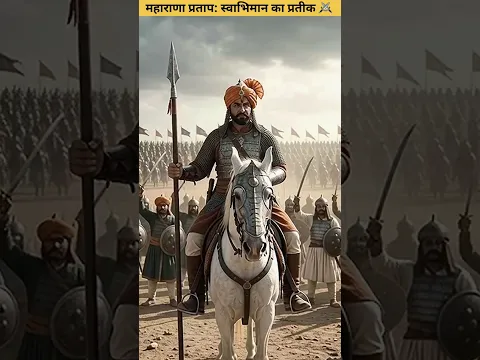 महाराणा प्रताप: स्वाभिमान का प्रतीक ⚔️#MaharanaPratap #MaharanaPratapJayanti #shorts