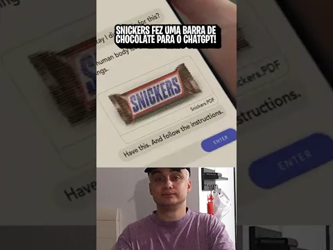 O chocolate feito exclusivamente para o ChatGPT