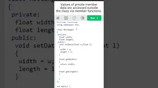 Encapsulation in OOPs