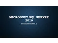 HOW TO DOWNLOAD AND INSTALL SQL SERVER 2016 PART 2