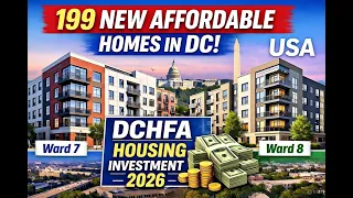 DCHFA Finances 199 Affordable Homes in Wards 7 8 Washington DC Housing Update 2026
