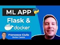 Build a Machine Learning App From Scratch with Flask Docker