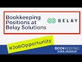 Bookkeeping Jobs at BELAY Solutions