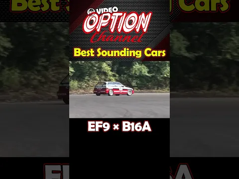 【VTECサウンド】B型エンジンの咆哮!まこつEF9に川畑真人が試乗 【 Exciting JDM videos #Shorts 】