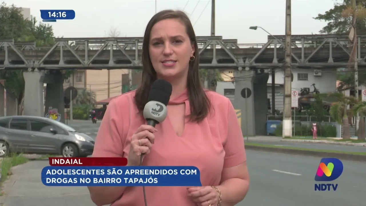 Indaial: adolescentes são apreendidos com drogas no bairro Tapajós