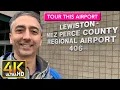 Lewiston Idaho Airport LWS Tour 4k U