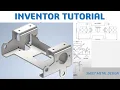 Inventor 2022 Tutorial 3D Sheet Metal Design