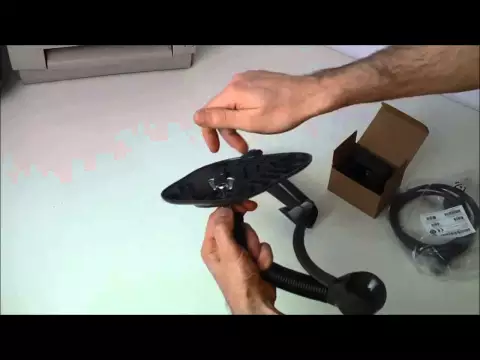 Unboxing cititor de coduri de bare Symbol LS 2208