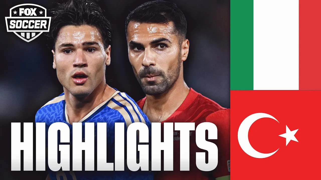 Italy vs Türkiye Highlights ⚽ UEFA Nations League