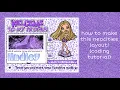 how to make this neocities layout - html css tutorial