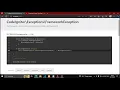 Correcao erro codeigniter4 CodeIgniter Exceptions FrameworkException