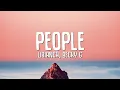 Download Lagu Libianca - People (Lyrics) ft. Becky G