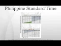 Philippine Standard Time