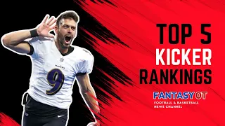 Top 5 Kicker Rankings 2023 Fantasy Football