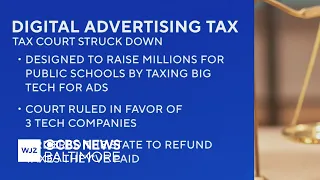 Maryland s digital advertising tax struck down
