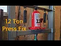 Harbor Freight 12ton Hydraulic Press Fix and Upgrade