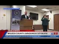 Brazos County announces 1st death