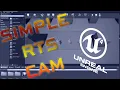 RTS Style Camera in UE4 Unreal Engine 4 25 Tutorial