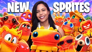 I Tried To Collect Every NEW Halloween Sprite In 2 Hours