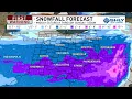 Snow on the way Winter Storm Watch this weekend