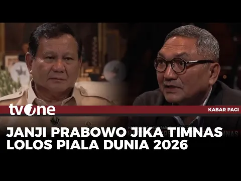 Ditanya Soal Bonus Untuk Pemain Jika Tembus Piala Dunia 2026, Ini Jawaban Prabowo