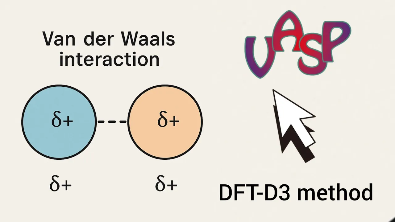 VASP Tutorial - 4 Van der Waals interaction DFT-D3 method