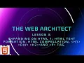 HTML CSS Basic Course Lesson 3 Working with Div containers and basic HTML tags