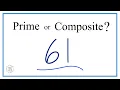 Is 61 a Prime or Composite Number