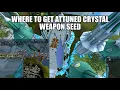 Where to get attuned crystal weapon seed Runescape 3
