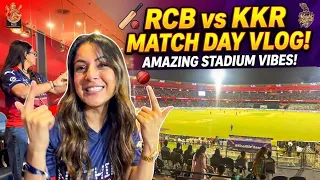 Live match vibes! RCB vs KKR…What a game! #rcb