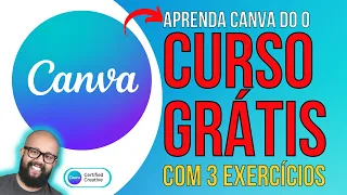 Canva como usar do ZERO para iniciantes - Curso/tutorial Grátis 2023 - Com embaixador OFICIAL CANVA