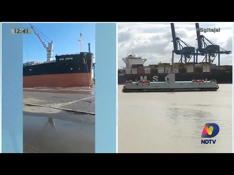 Canal de acesso aos portos de Itajaí e Navegantes continua fechado