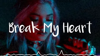 hey violet break my heart slowed 