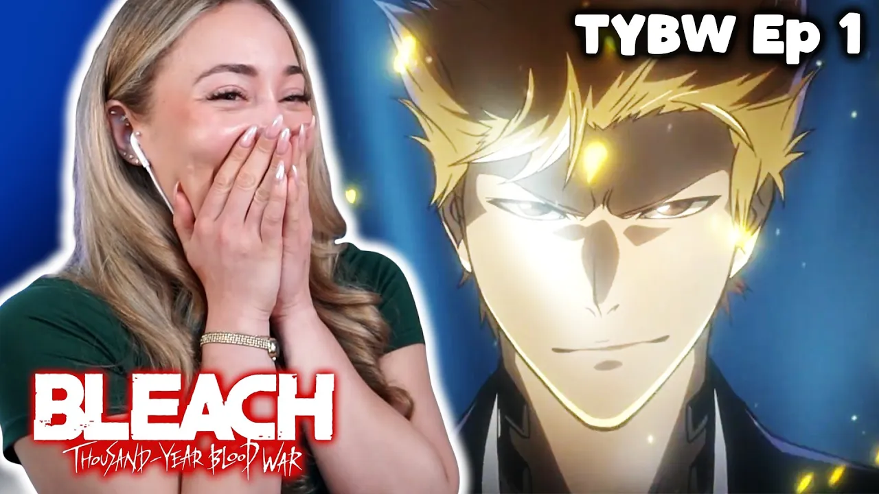 WE ARE SO BACK!! BLIND REACTION to BLEACH THOUSAND-YEAR BLOOD WAR Ep 01