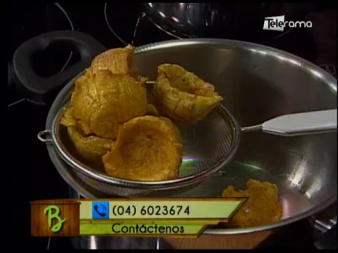 Canastas de verde con pollo 