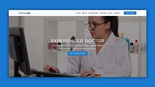 Bootstrap 5 Homepage Template With Background