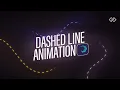 Dashed Dotted line animation using alight motion