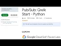 GSP094- Qwik Start - Python Google Cloud Qwiklabs 2025
