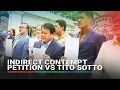 Lagu Topacio files petition for indirect contempt vs Tito Sotto before SC | ABS-CBN News