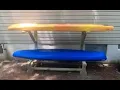 The easiest kayak rack to build for under 35
