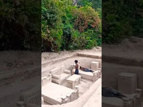 30days In Jungle I build 10M USD Underground Living Room and Bed Room #buildseason #jungleworks