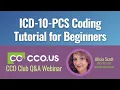 ICD-10-PCS Coding Tutorial for Beginners