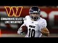 Commanders Select WR Luke McCaffrey with 100th Overall Pick