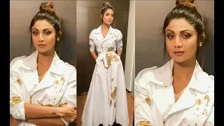 shilpa shetty hot in white at nexabrands brand vision 2018