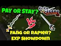 Pay or Stay Osmumten s Fang vs Ghrazi Rapier OSRS NMZ