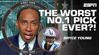 'UNMITIGATED DISASTER!' 🗣️ Stephen A.'s thoughts on Bryce Young for the Panthers | First Take