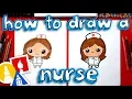 How To Draw Cartoon Nurse