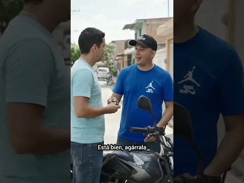 me pidió la moto para un trabajo pero fue para ir con mi mujer a un hotel #dramaseries