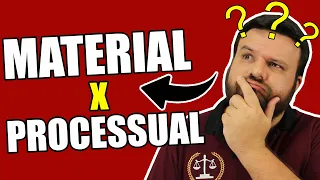 O QUE É DIREITO MATERIAL E DIREITO PROCESSUAL (FORMAL)? | TEORIA GERAL DO PROCESSO | O DIREITO E EU