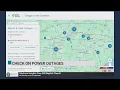 About 1 400 power outages reported in NC as of 7 a m Sunday